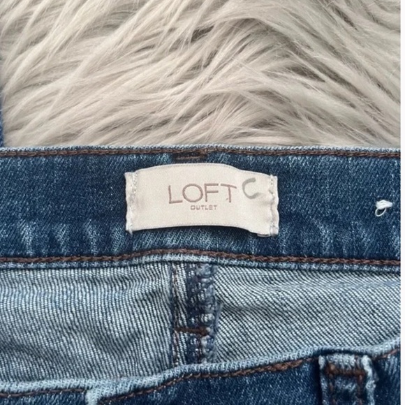 Loft Boyfriend Button Fly Jeans - Picture 3 of 7